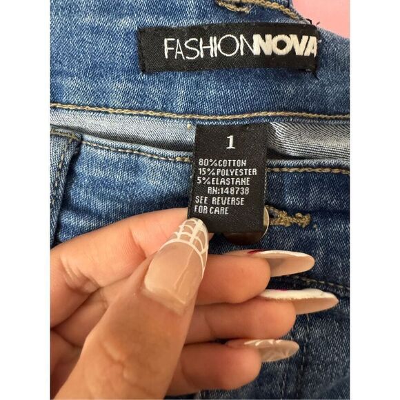 Fashion nova high rise skinny jeans - Picture 2 of 7